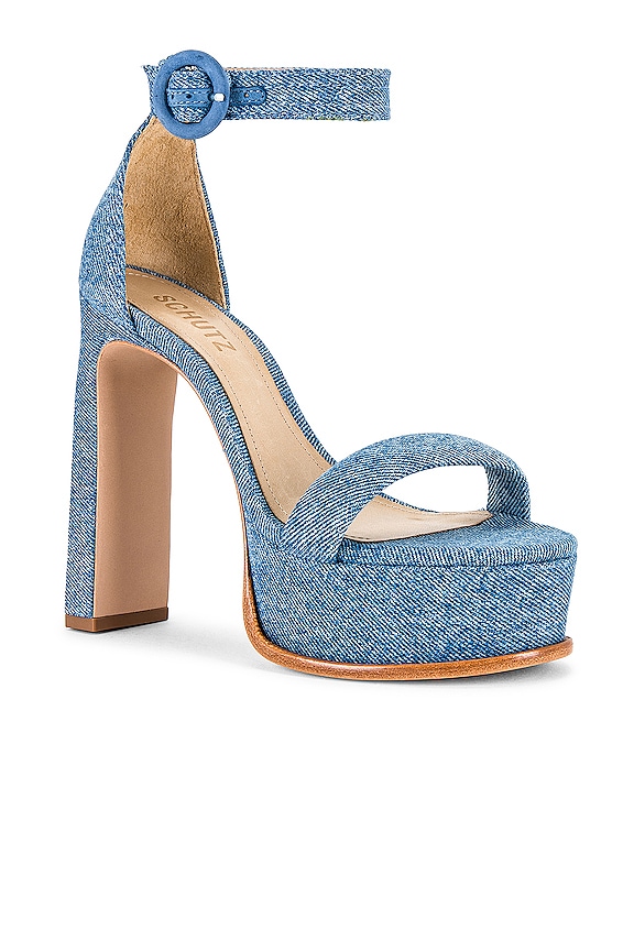 view 2 of 5 SANDALIA EDUARDA in Blue & Summer Jeans