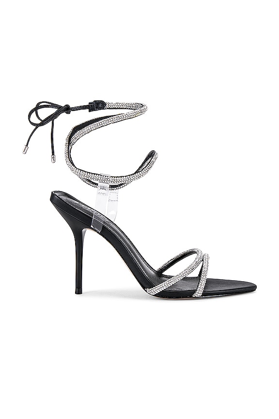 view 1 of 5 GIO サンダル in Cristal, Transparente, & Black