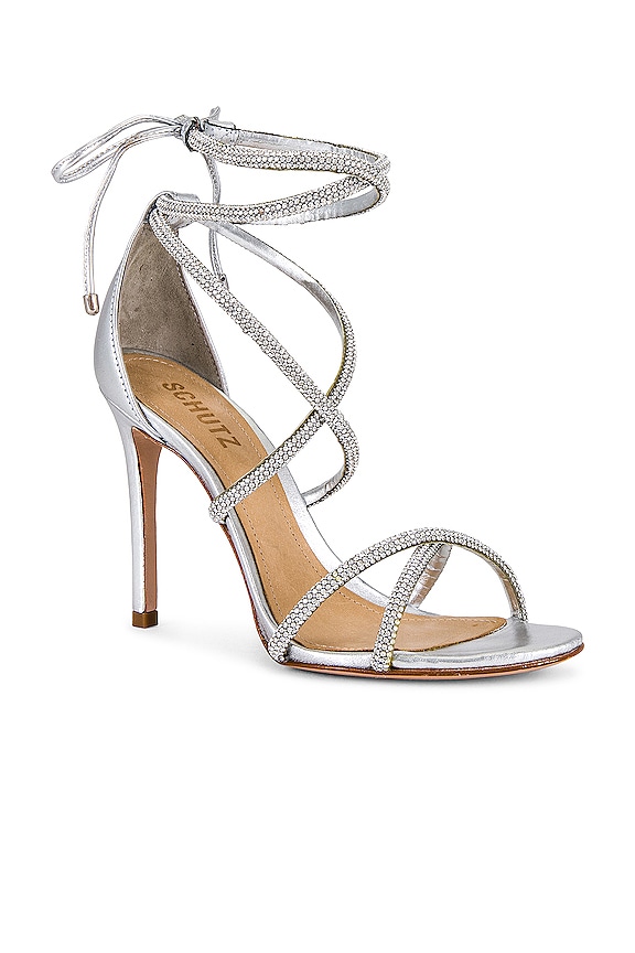 view 2 of 5 SANDALES CARLEY in Prata & Cristal