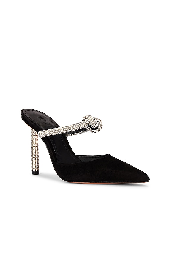 view 2 of 5 Pearl Pin Heel in Black