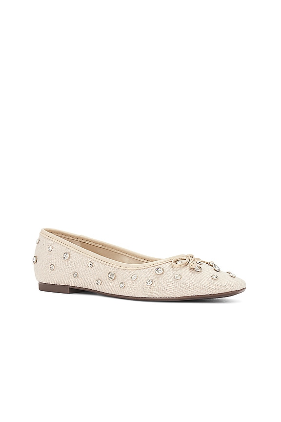 view 2 of 5 Arissa Crystal Flat in Oyster