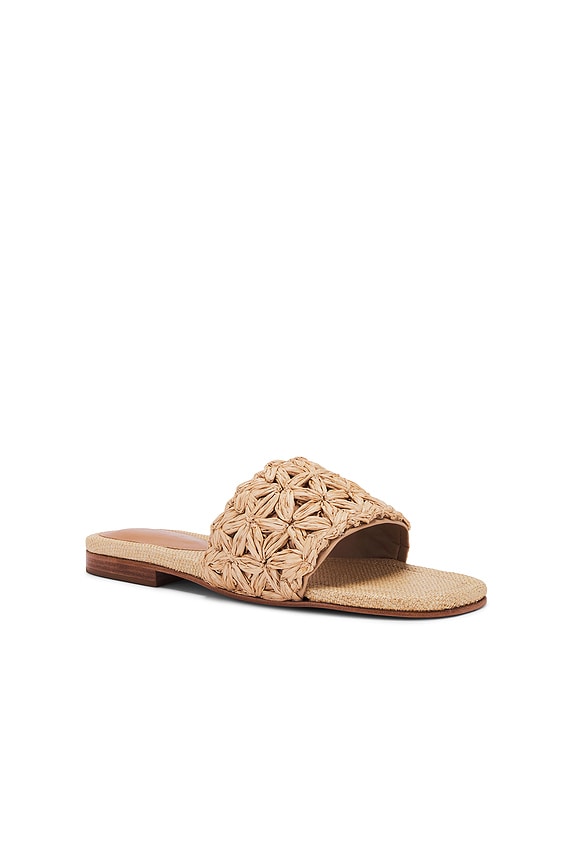 view 2 of 5 Ayla Straw Sandal in Perla