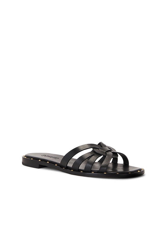 view 2 of 5 Phoenix Flat Sandal in Black