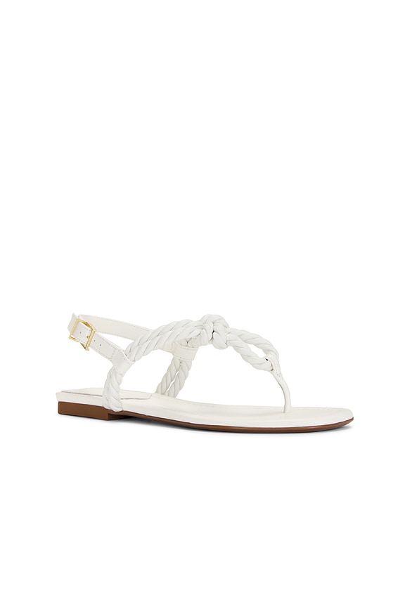 view 2 of 5 Sage Flat Sandal in White