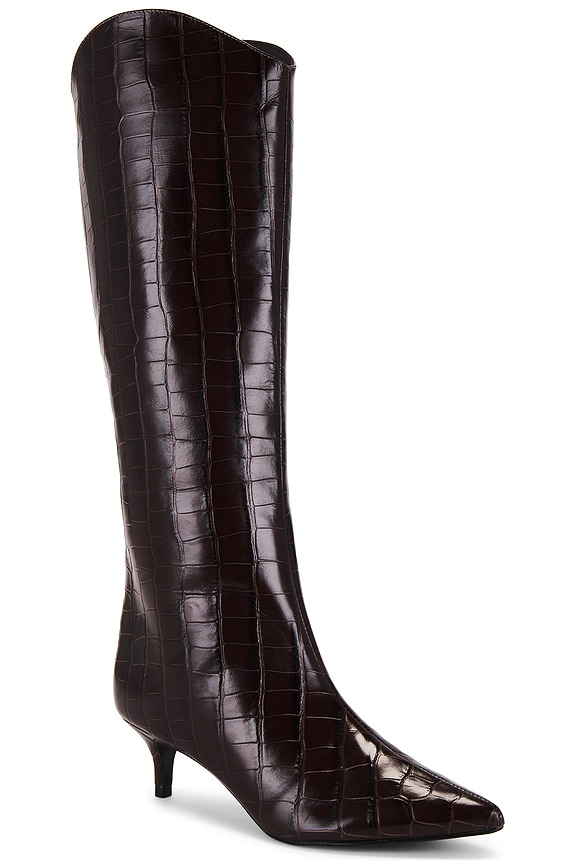 view 2 of 5 Maryana Low Boot in Dark Chocolate