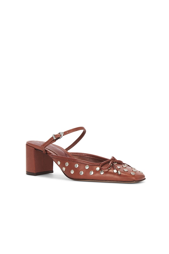 view 2 of 5 PANTUNFLA ARISSA BLOCK STUDS in Sauvage