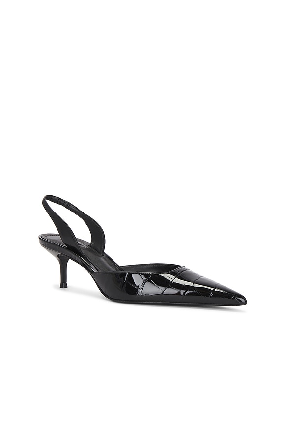 view 2 of 5 Paola Mid Slingback in Black
