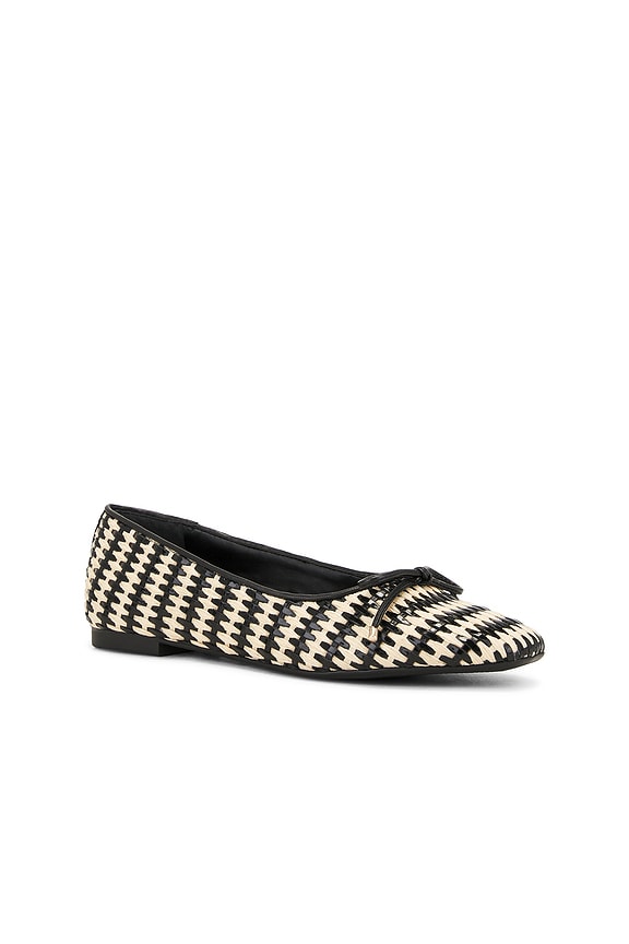 view 2 of 5 PLAT ARISSA STRAW in Black