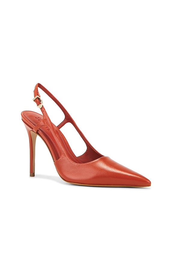 view 2 of 5 TALÓN DESCUBIERTO BORIS in Sunset Ochre