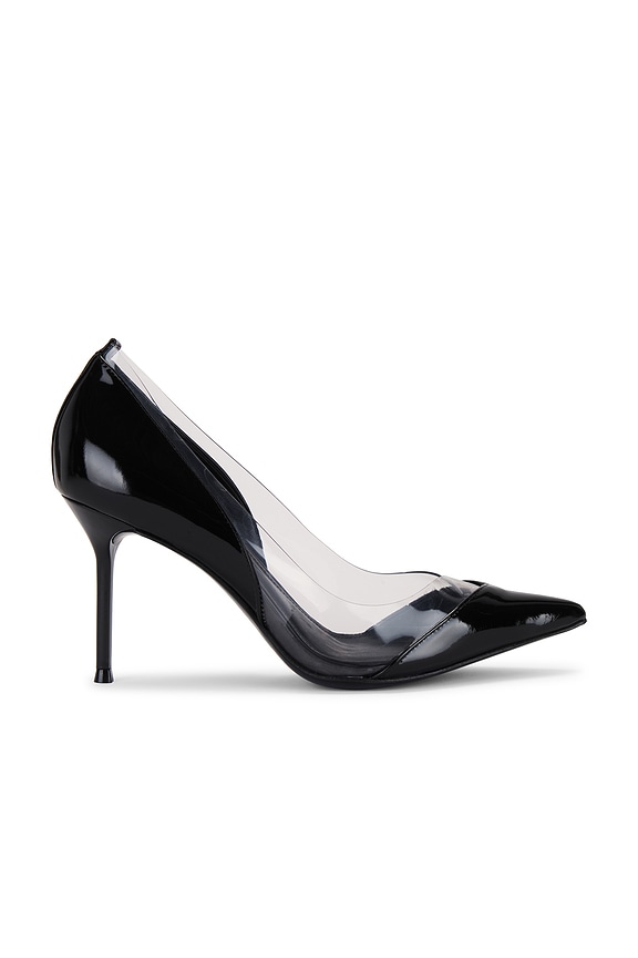 view 1 of 5 Andie Pump in Black & Transparente