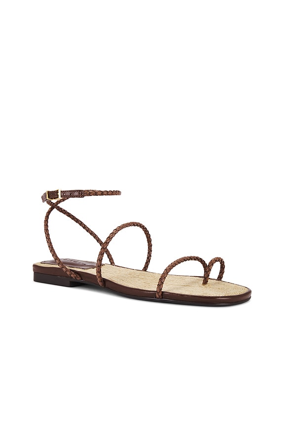 view 2 of 5 Kaya Flat Sandal in Desert Brown