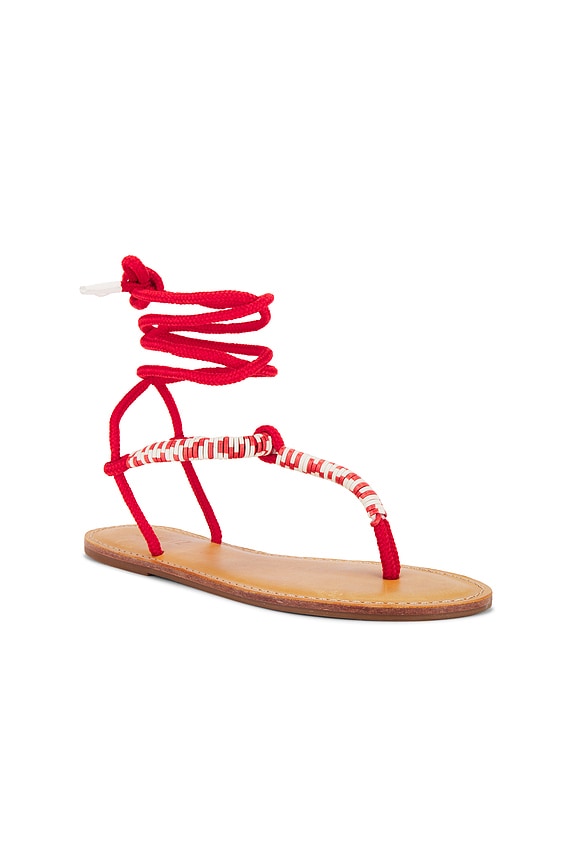 view 2 of 5 CLAIRE 샌들 in Ultra Red