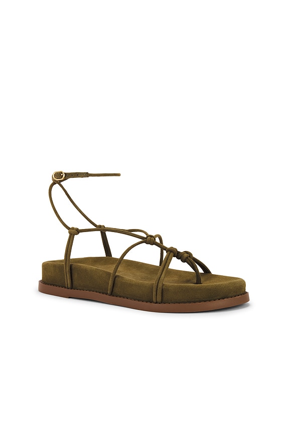 view 2 of 5 Calabria Mid Sandal in Matcha