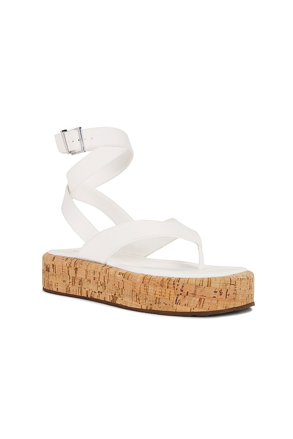 view 2 of 5 Tessie Sandal in White