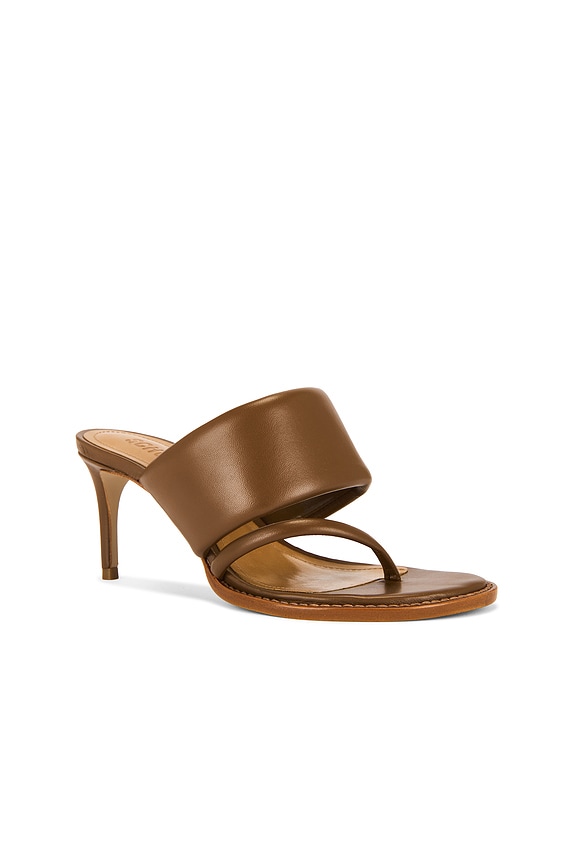 view 2 of 5 SANDALIA ALBA in Caramel Coffee