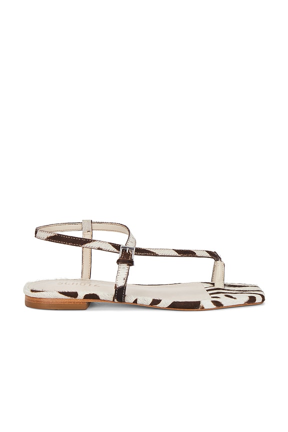 view 2 of 5 Lisa Wild Sandal in Off Brown & Off White