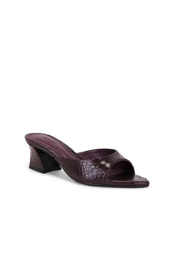 view 2 of 5 Marlee Mule in Dark Plum