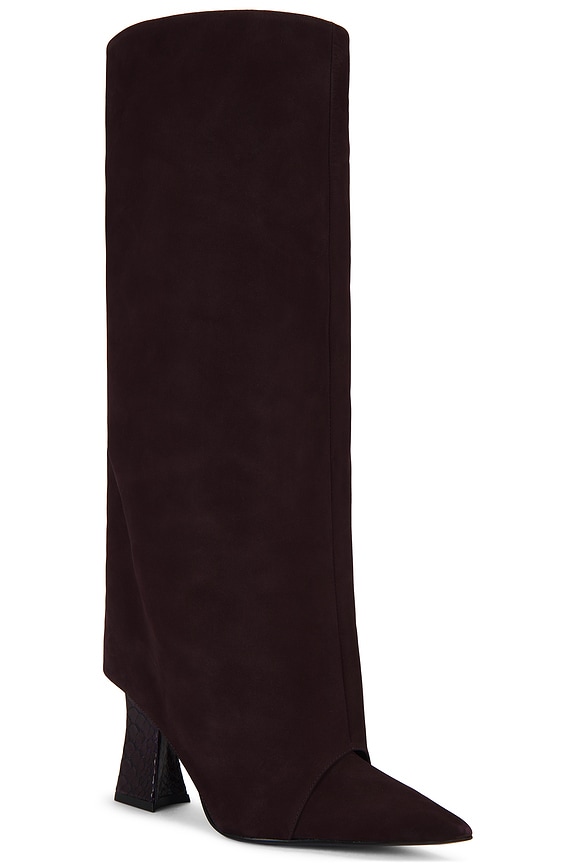 view 2 of 5 Terry Up Boot in Dark Plum