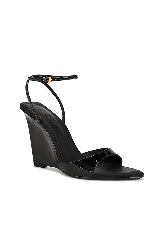 view 2 of 5 САНДАЛИИ ELODIE WEDGE in Black