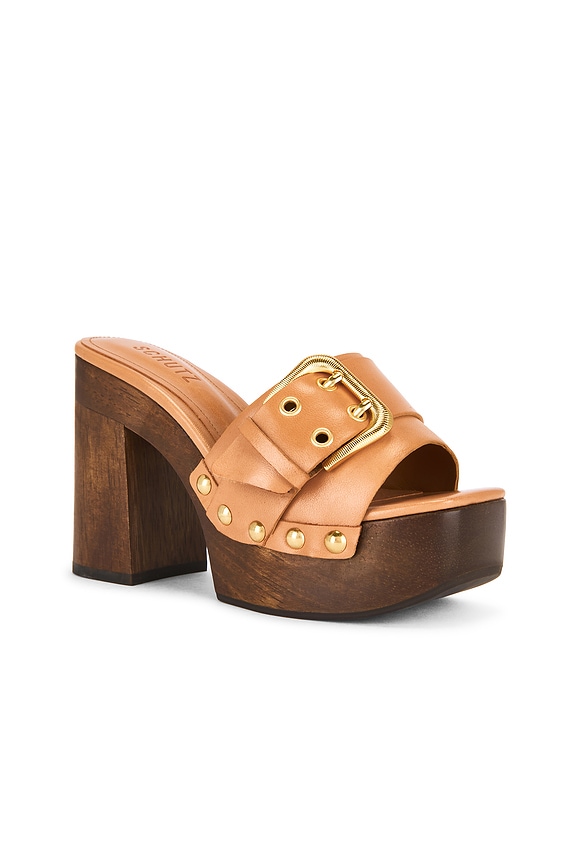 view 2 of 5 SANDALIA IRIE PLATFORM in Earth Clay