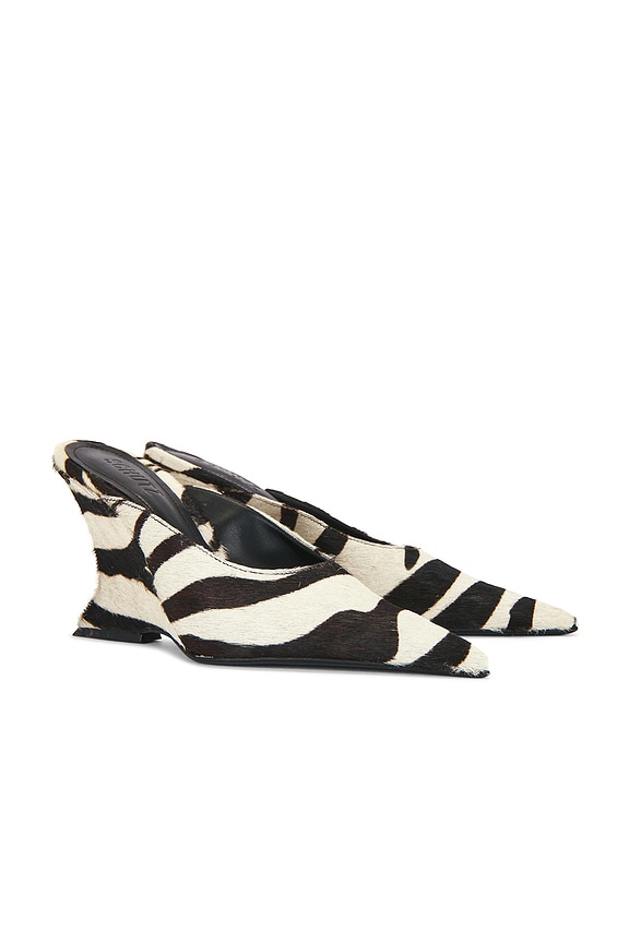 view 2 of 5 SIENA MULE 펌프 in Zebra Print