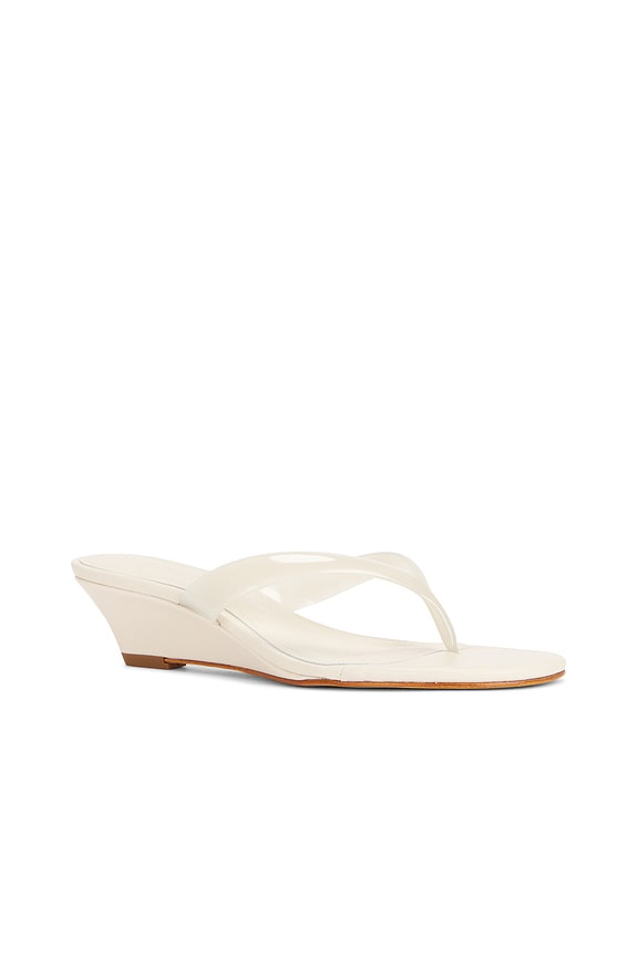 view 2 of 5 SANDALIA ROSLYN WEDGE in Sugar White