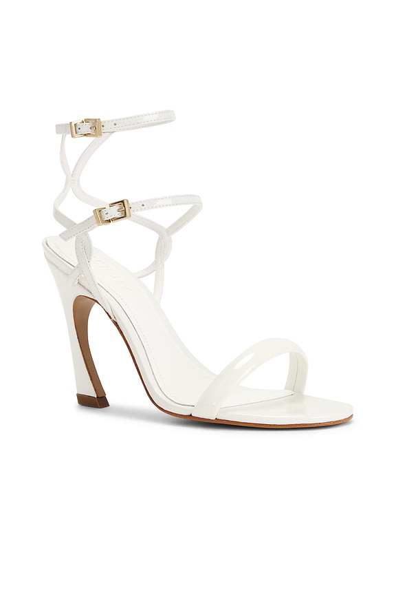 view 2 of 5 Carly Sandal in White