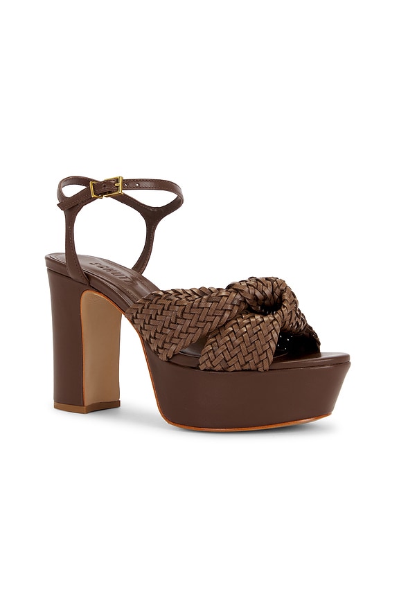 view 2 of 5 Marbella Platform Sandal in Desert Brown