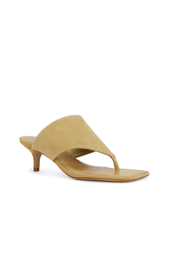 view 2 of 5 Sage Mid Stiletto Sandal in Ecru Olive