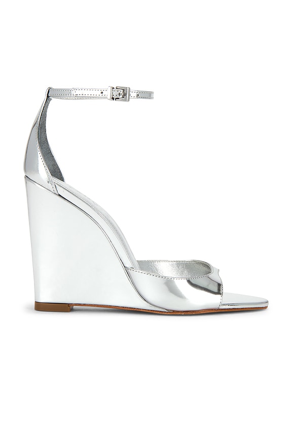 view 1 of 5 SANDALIA SCARLETT WEDGE in Prata