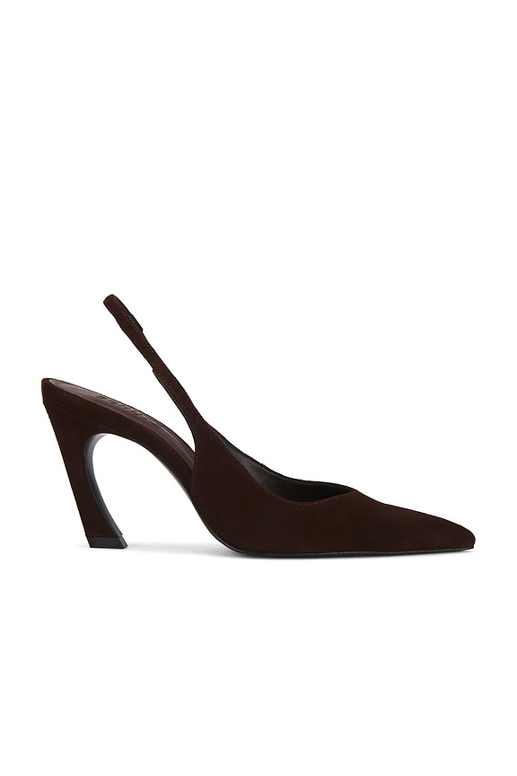 view 1 of 5 TACÓN LEXI SLINGBACK in Maplewood Suede