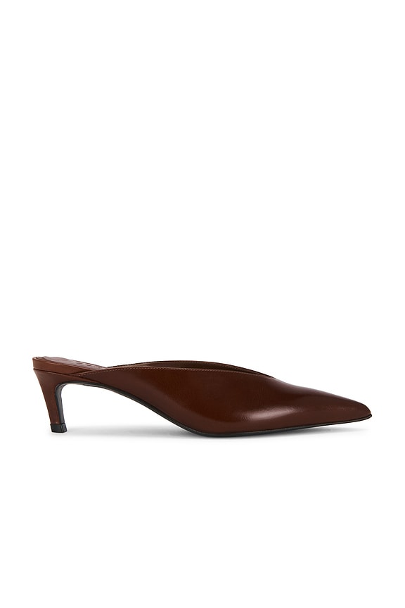 view 1 of 5 TACÓN LOREN MID MULE in Warm Toffee