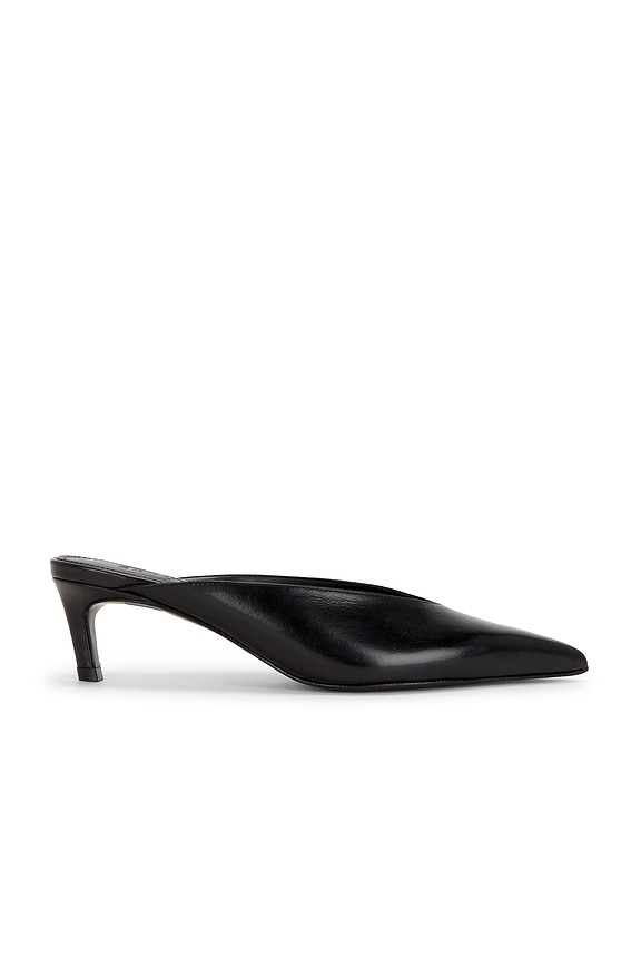 view 1 of 5 TACÓN LOREN MID MULE in Black