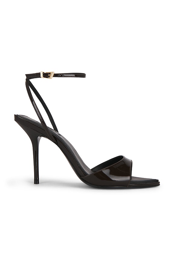 view 1 of 5 SANDALES ELODIE BUCKLE in Dark Brown