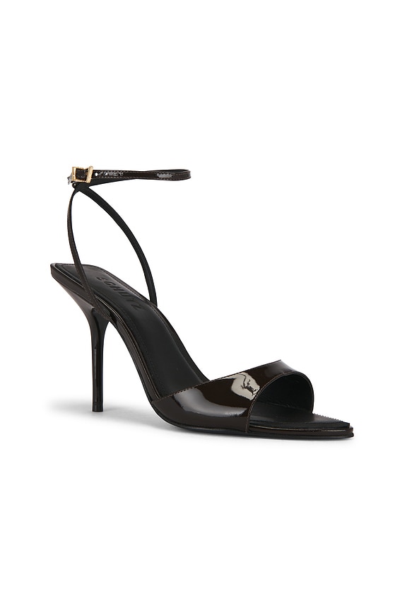 view 2 of 5 SANDALES ELODIE BUCKLE in Dark Brown