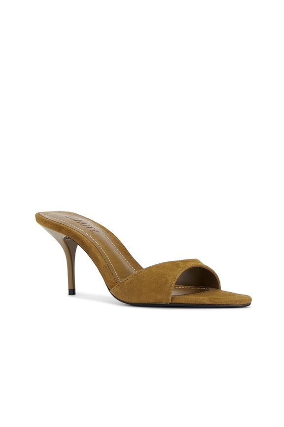 view 2 of 5 PANTUNFLA ELODIE in Olive Suede