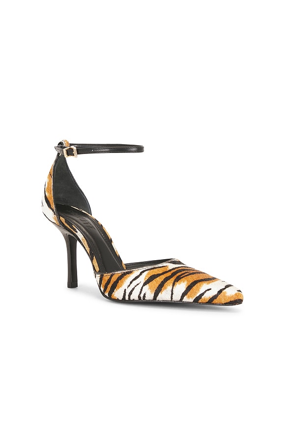 view 2 of 5 Jenny Pump in Natural & Black
