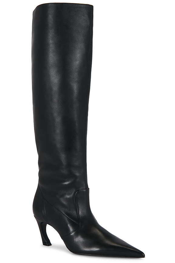 view 2 of 5 Lexi Mid Slouch Boot in Black