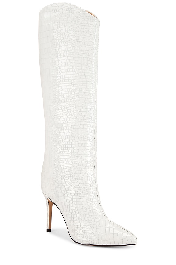 view 2 of 5 BOTTINES MARYANA in White Croc