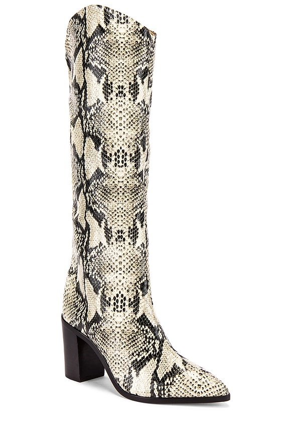 view 2 of 5 ANALEAH ニーハイブーツ in Natural Snake