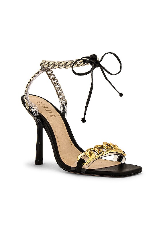 view 2 of 5 ESCARPINS CLELIA in Black & Cristal