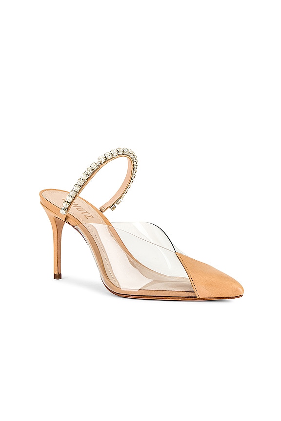 view 2 of 5 Lindi Pump in Honey Beige & Transparent