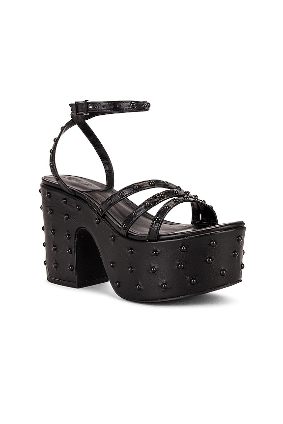 view 2 of 5 Anne Wedge Platform in Black