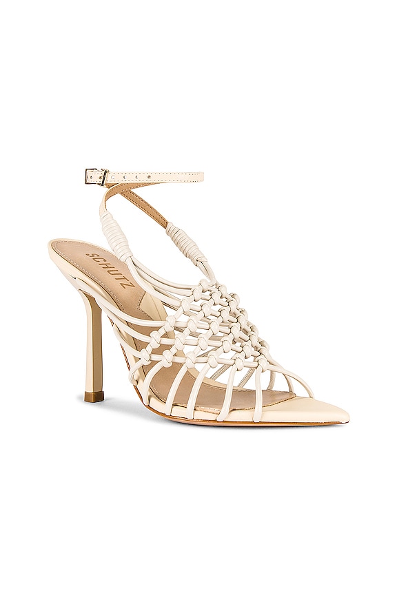 view 2 of 5 Tinah Sandal in Egg Shell