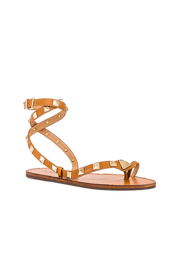 view 2 of 5 Courtney Studs Sandal in Golden Ochre