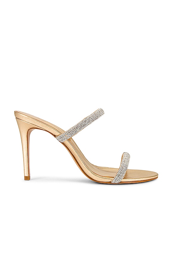 Schutz Taliah Crystal Sandal In Crystal 