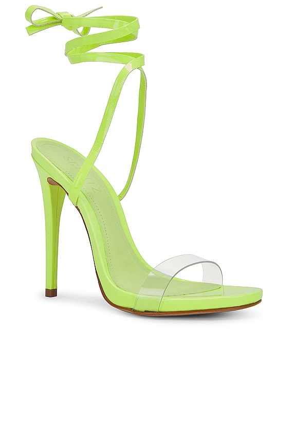 view 2 of 5 Cloe Vinyl Heel in Green Fresh