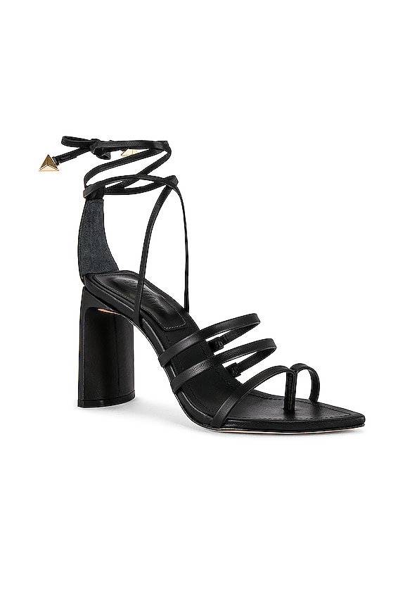 view 2 of 5 ESCARPINS LEAF in Black