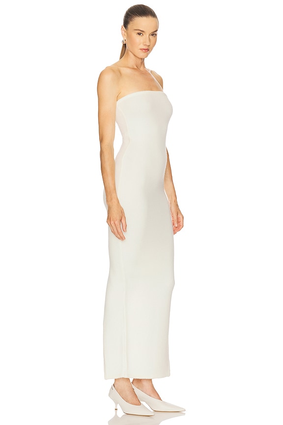 view 2 of 4 Strapless Dress in Ecru