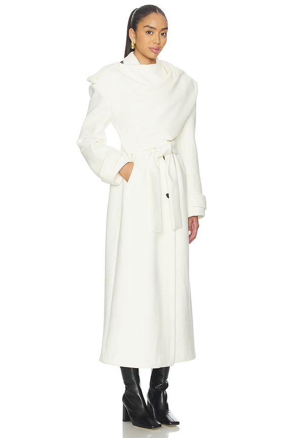 view 2 of 3 Cape Jacket in Ecru